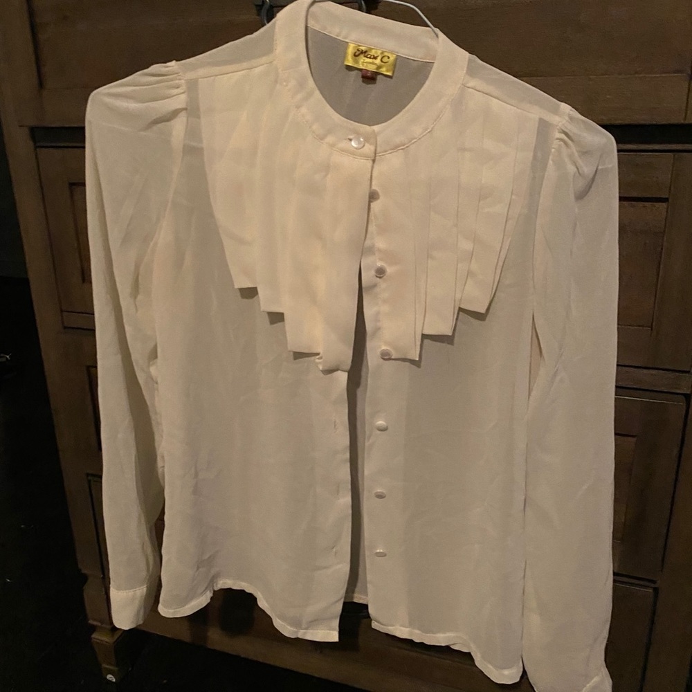 Cream Blouse